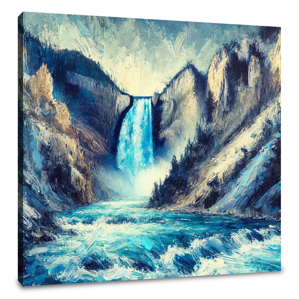 Cascading Majesty Canvas