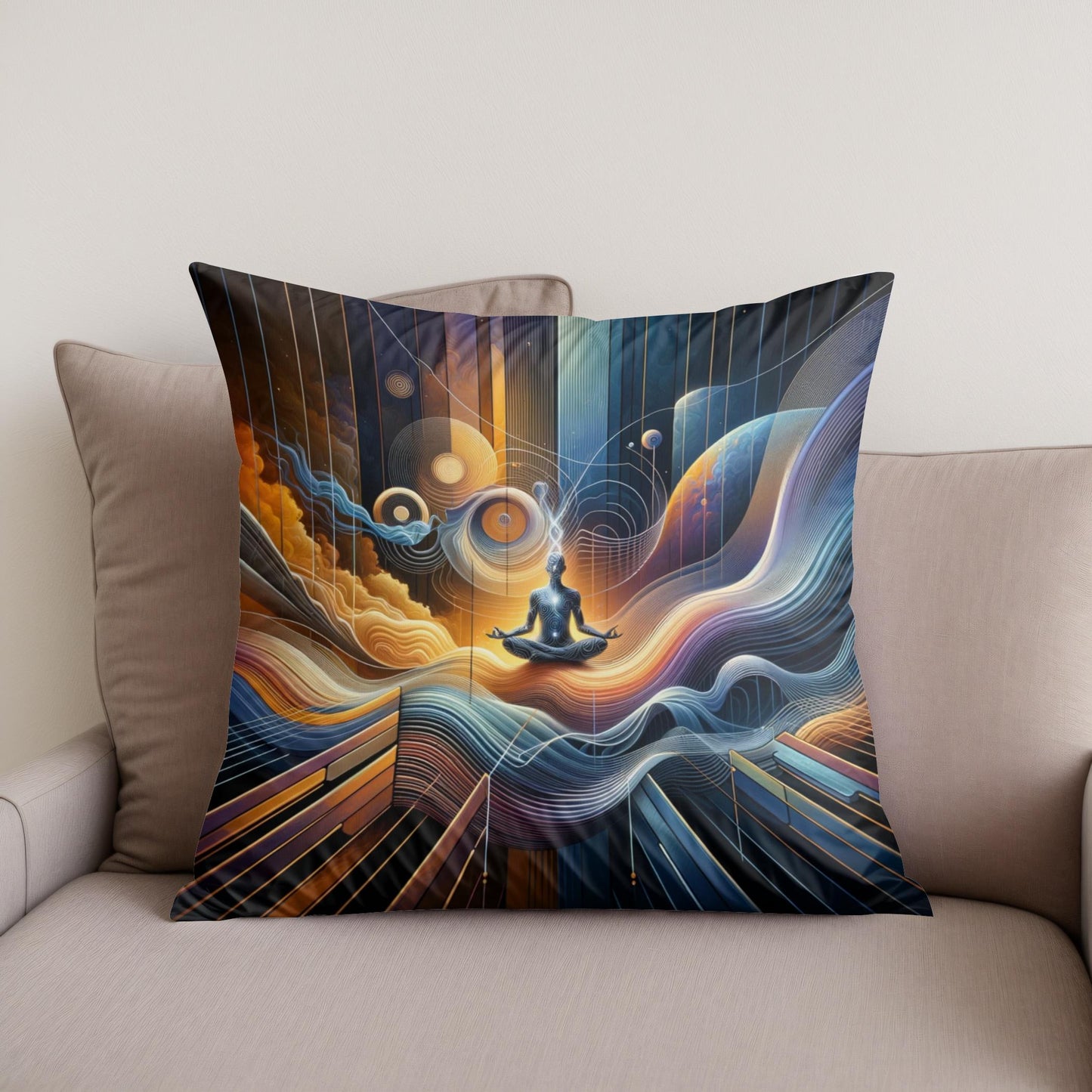 Mindful Modernity Cotton Cushion