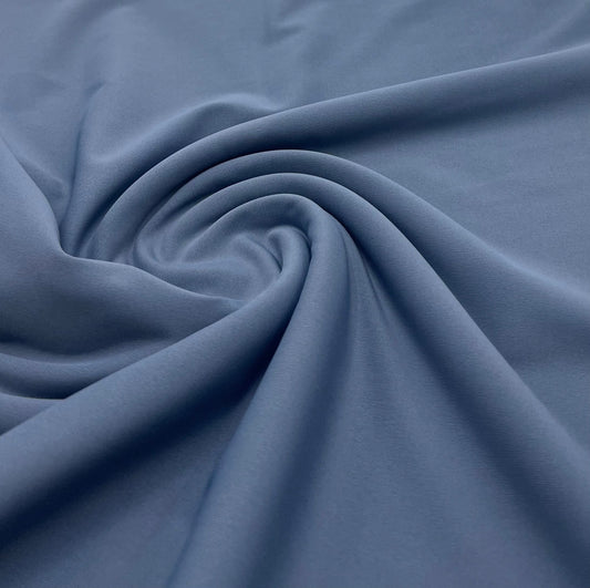 Denim Blue 4 Way Gym Yoga Sports Activewear Stretch Fabric