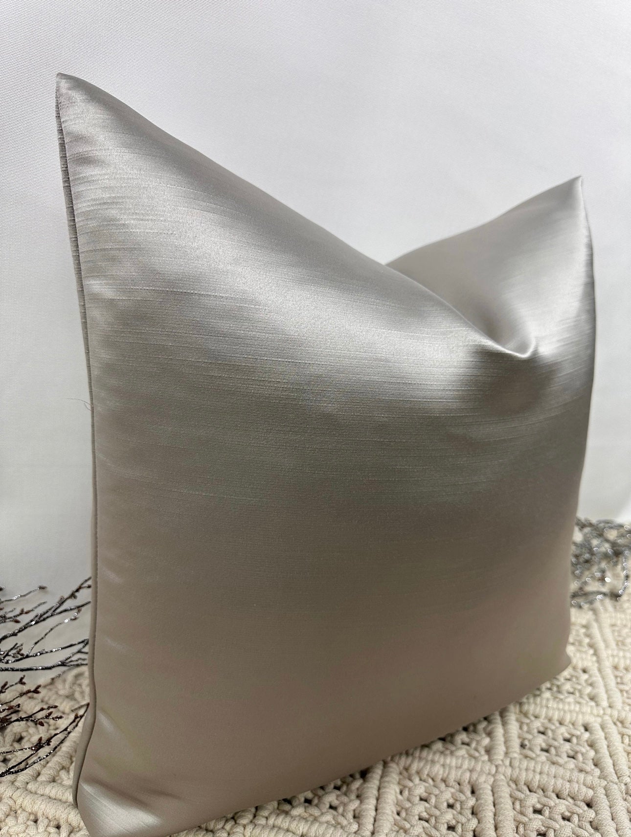The Couture Cushion - The Grey Chanele - Style No. 141