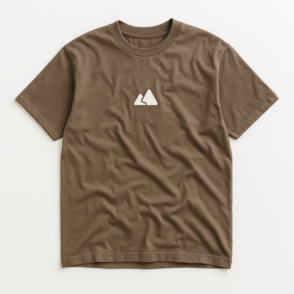 Oversized Organic Cotton Tee - Drop Shoulder Unisex