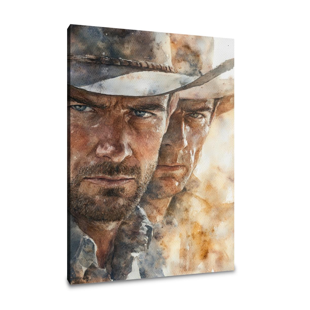 Duel of the Desert Canvas