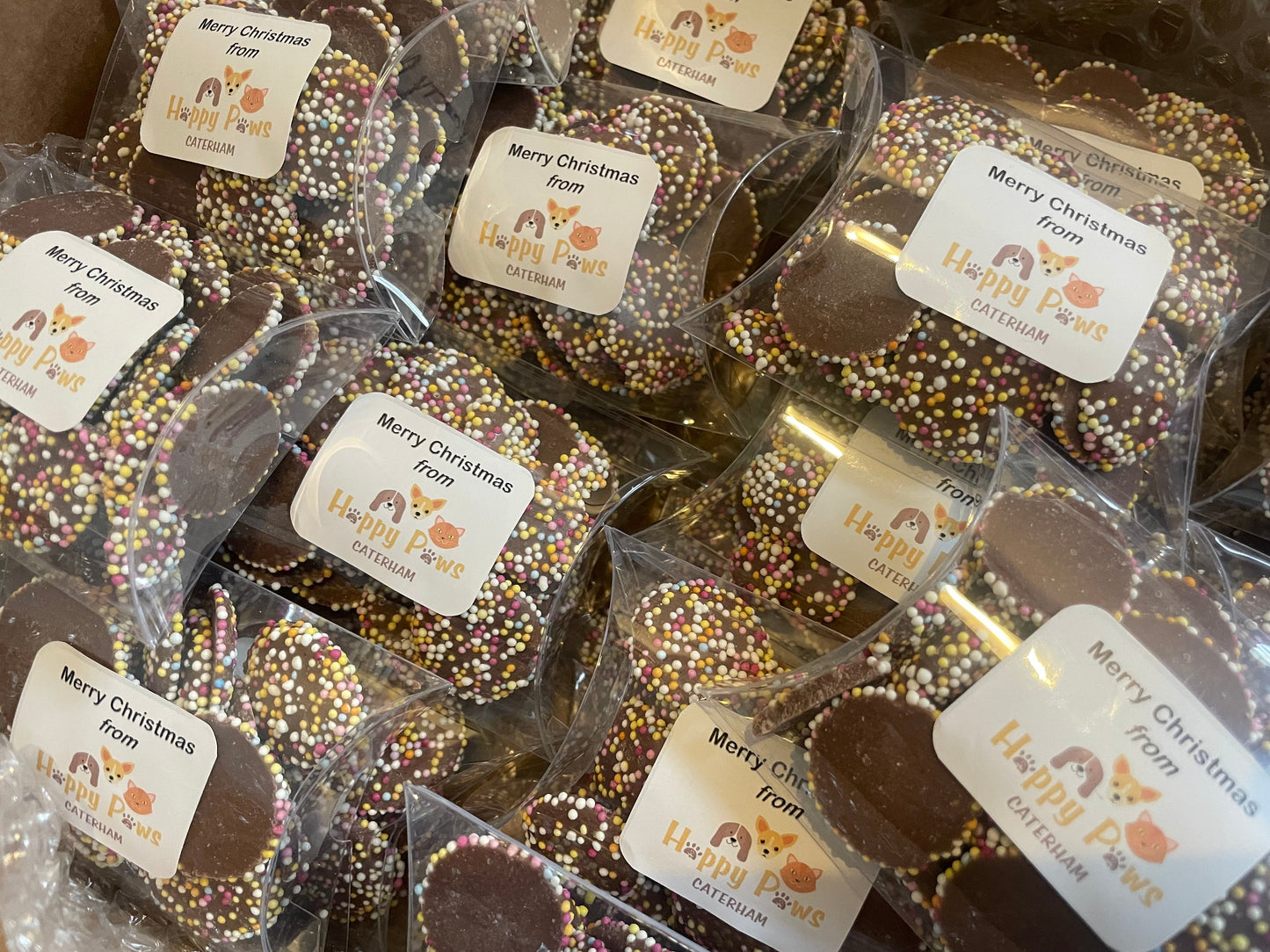 Dog Chocolate / Biscuit Treats - Pick N Mix Merry Christmas Boxes