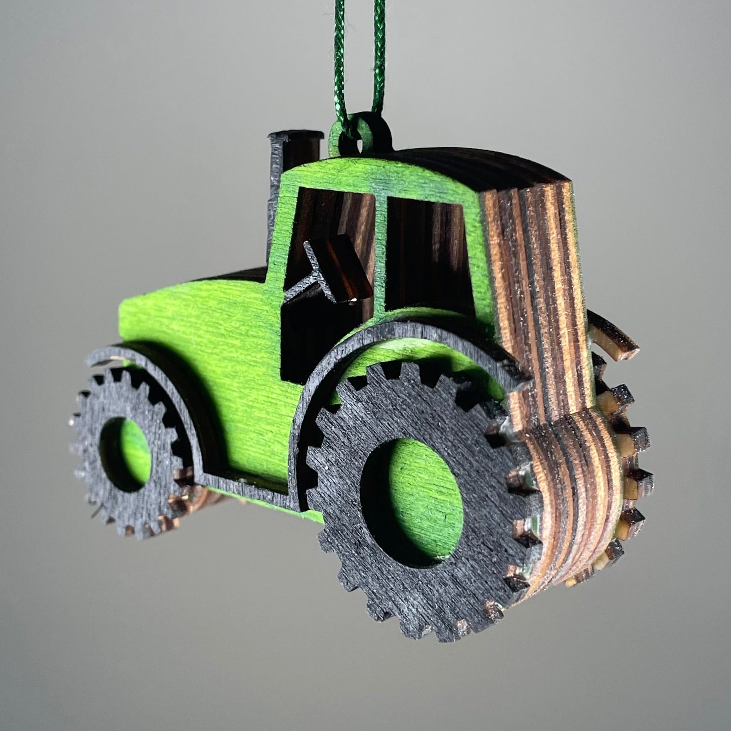 Tractor Bauble - Handmade Ornament by Curious Rabbit ®