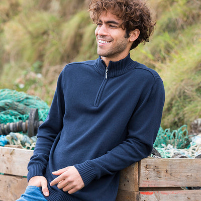 Quarter Zip Recycled Sweatshirt