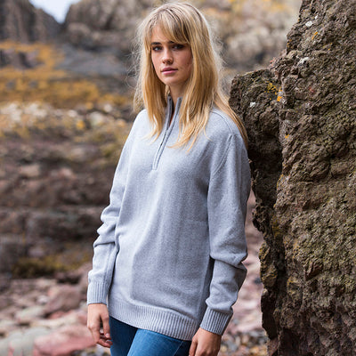 Quarter Zip Recycled Sweatshirt