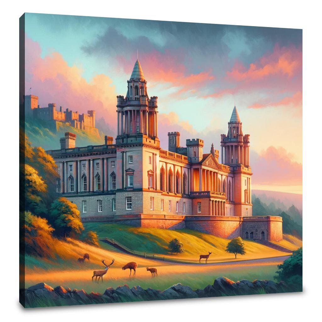 Evening Grace at Belfast Canvas