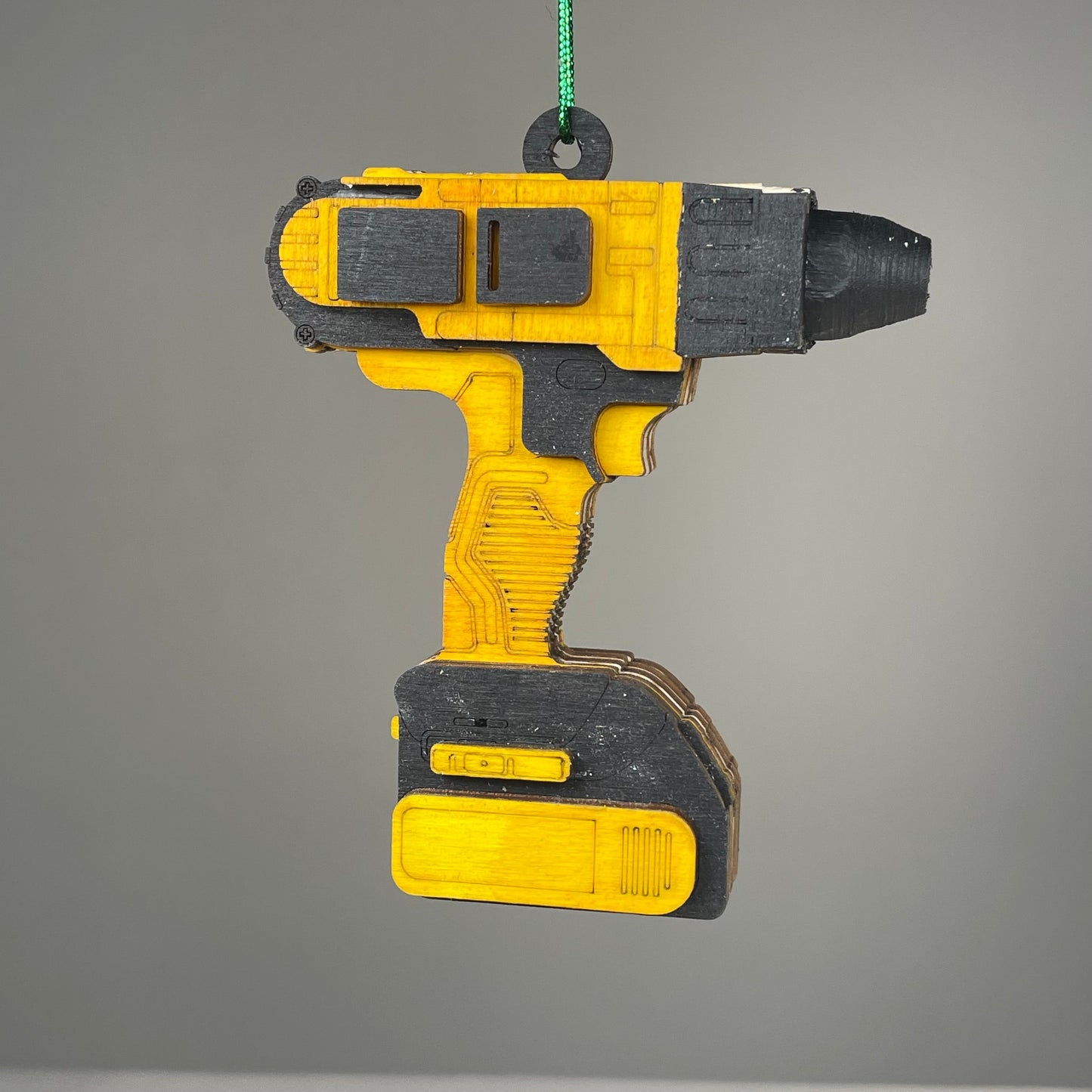 Power Drill Bauble - Handmade Ornament by Curious Rabbit ®