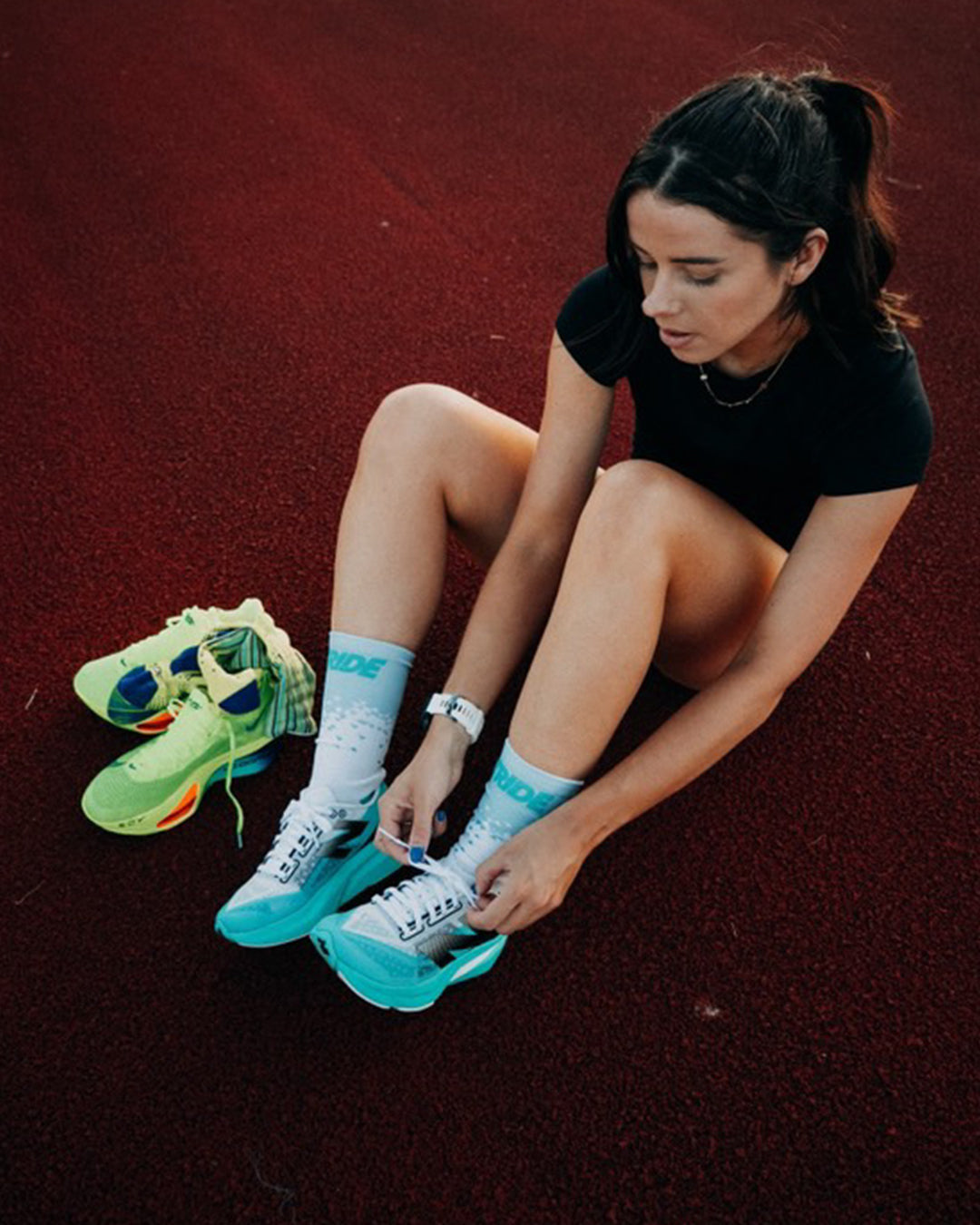 Performance Running Socks - Jade Force