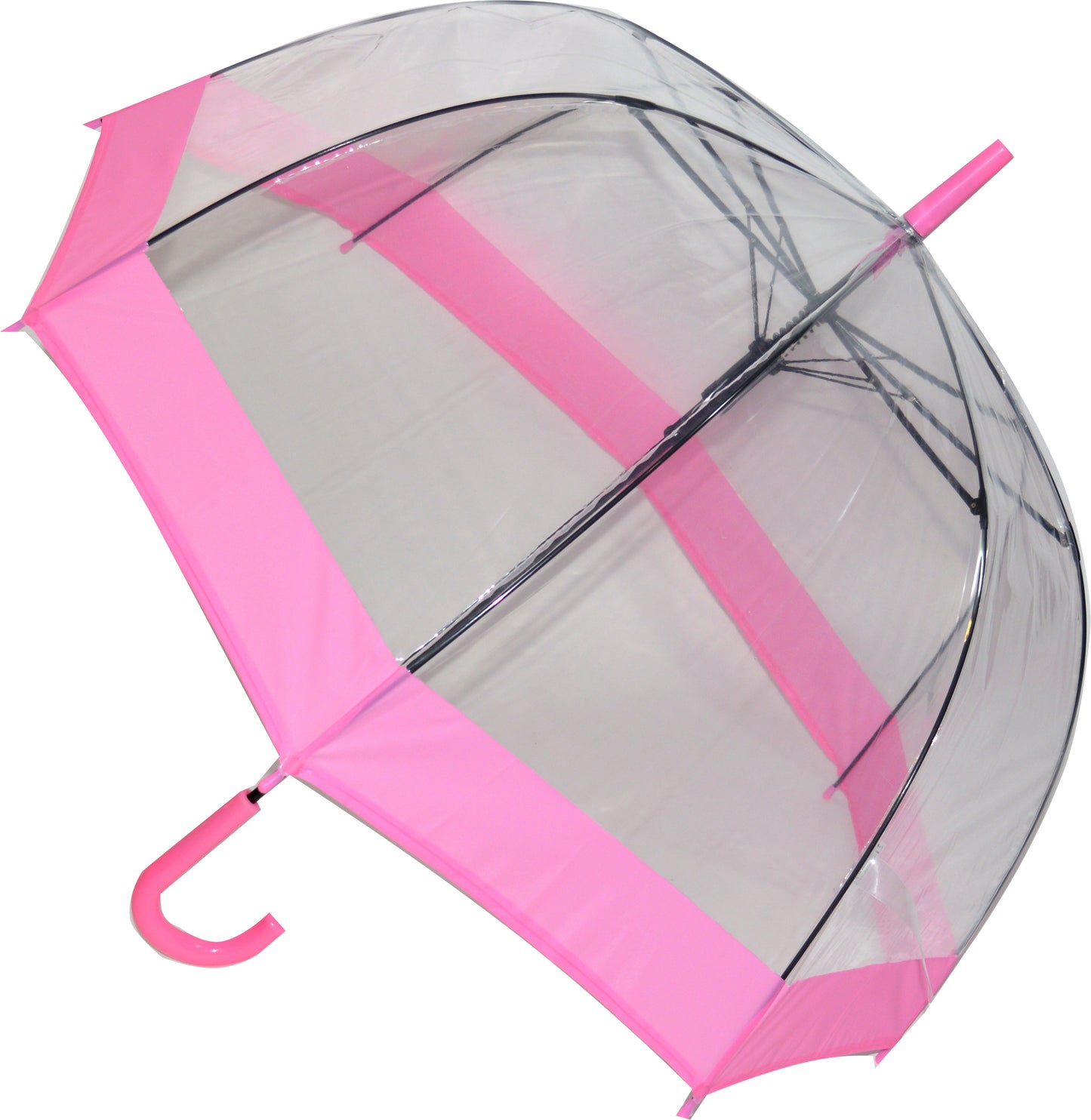 Everyday Auto Clear Dome Umbrella Pink  STICK