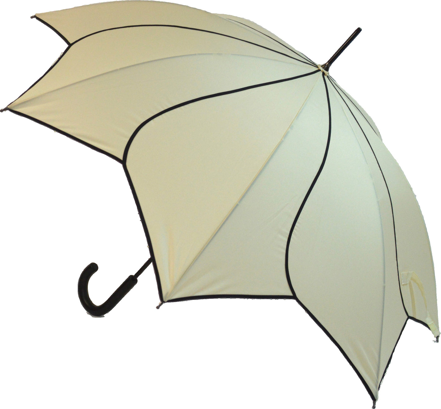 Everyday Swirl Stick Umbrella  Beige