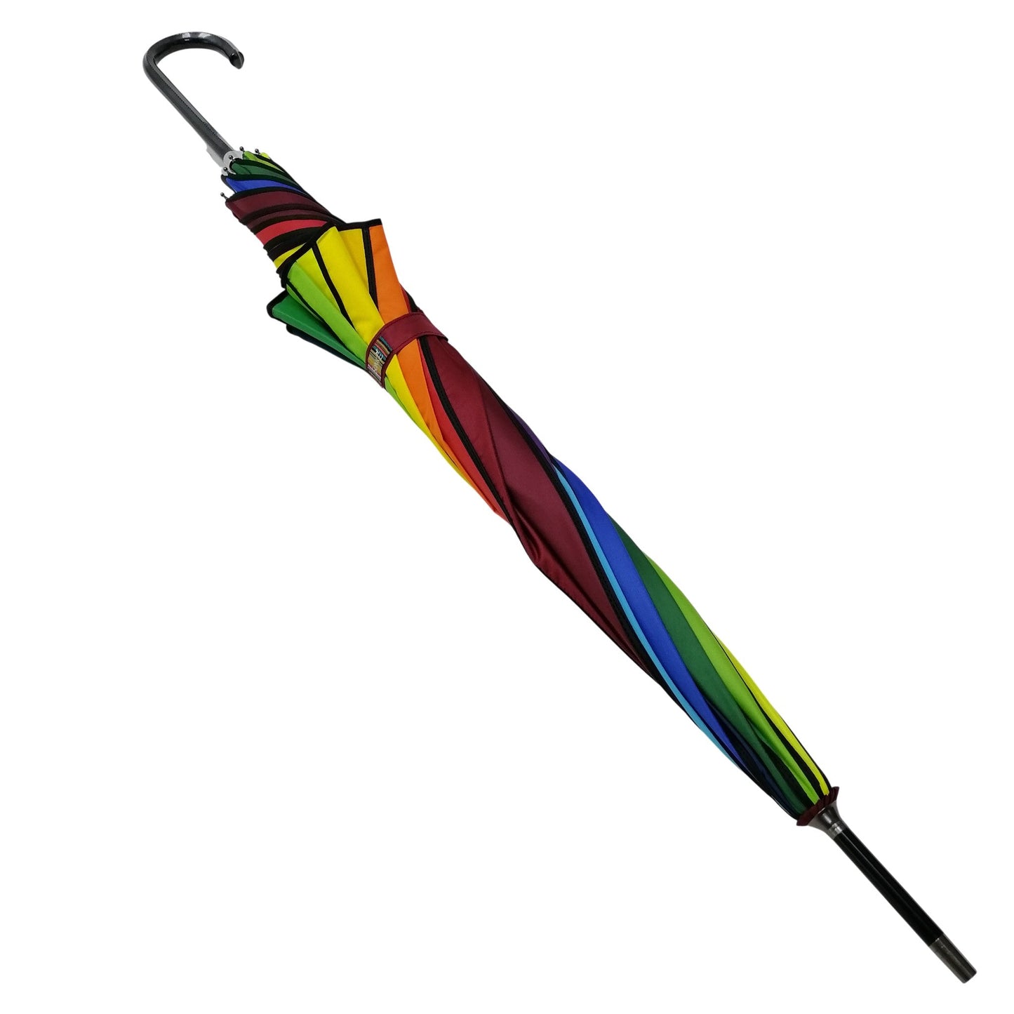Everyday Swirl Stick Umbrella Rainbow