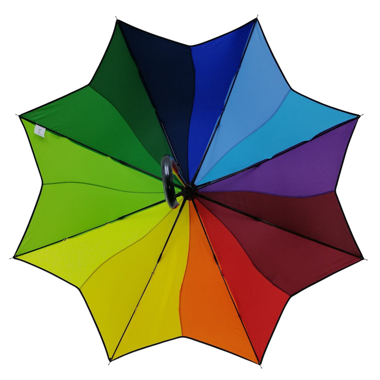 Everyday Swirl Stick Umbrella Rainbow