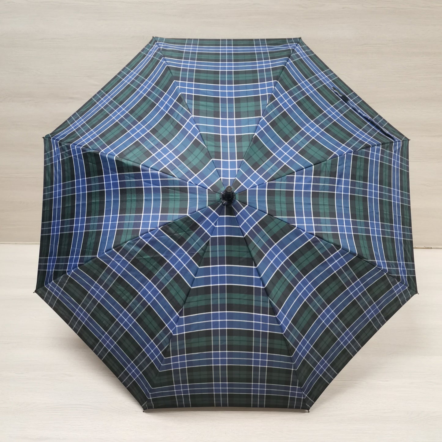 Everyday Tartan Stick Umbrella Green