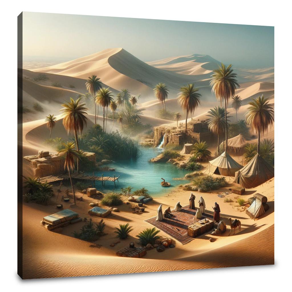 Desert Refuge Canvas