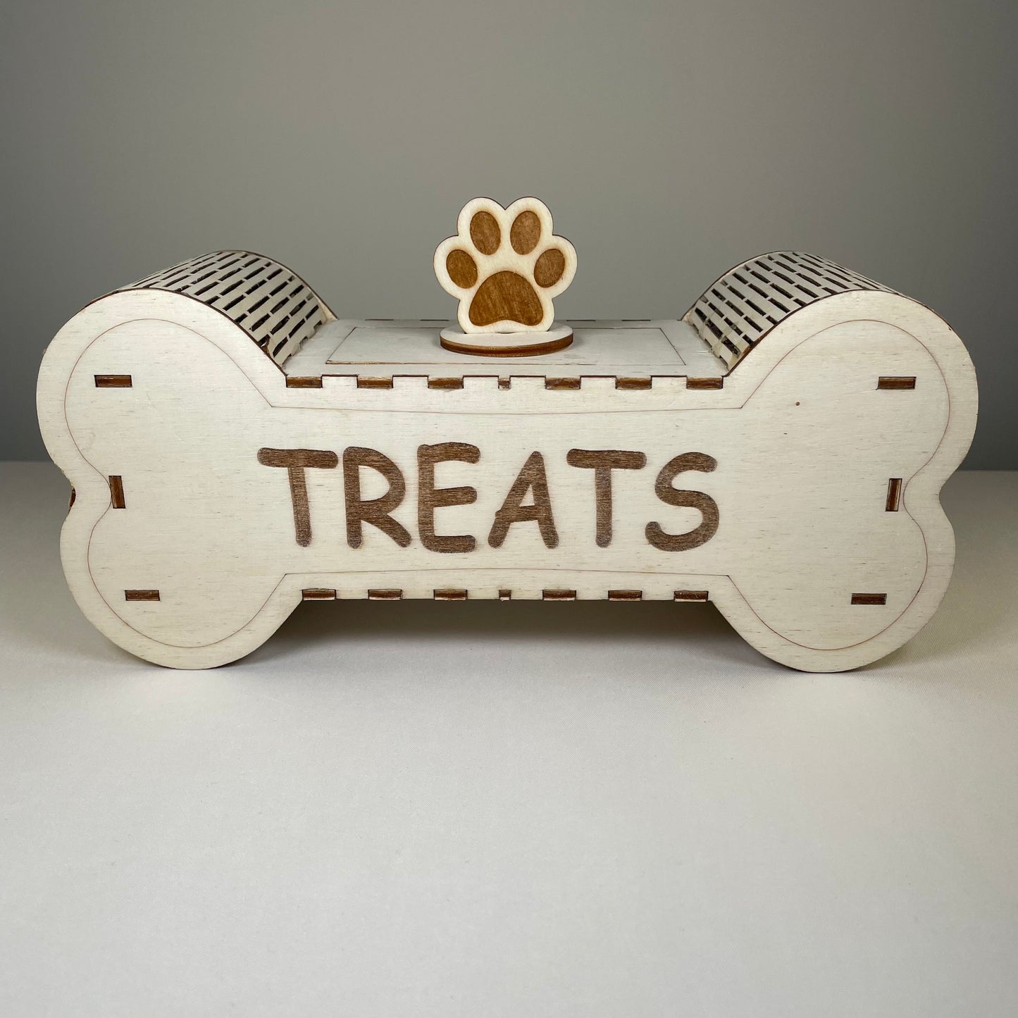 Dog Treat Box - Pre-Built Model By Curious Rabbit ®
