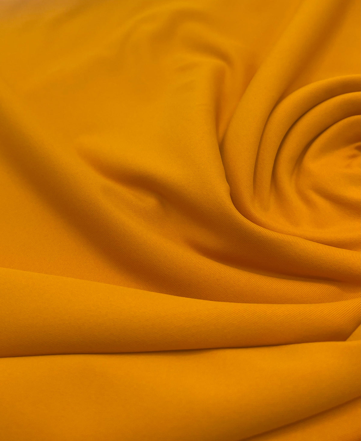 Mustard Yellow Stretch Jersey 220GSM 4 Way Stretch Fabric