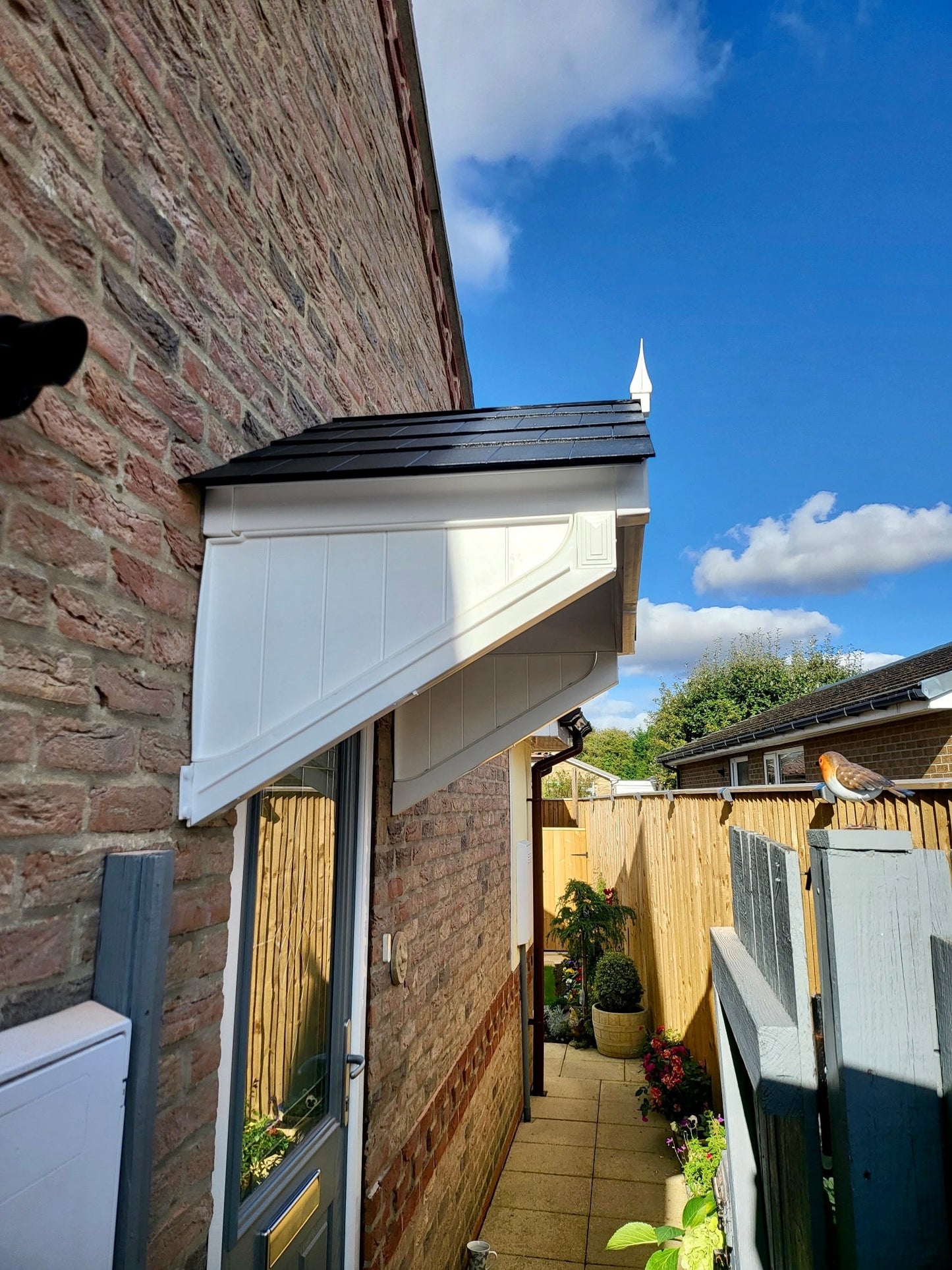 Achurch Door Canopy 149cm - Flat Pack Porch Canopy