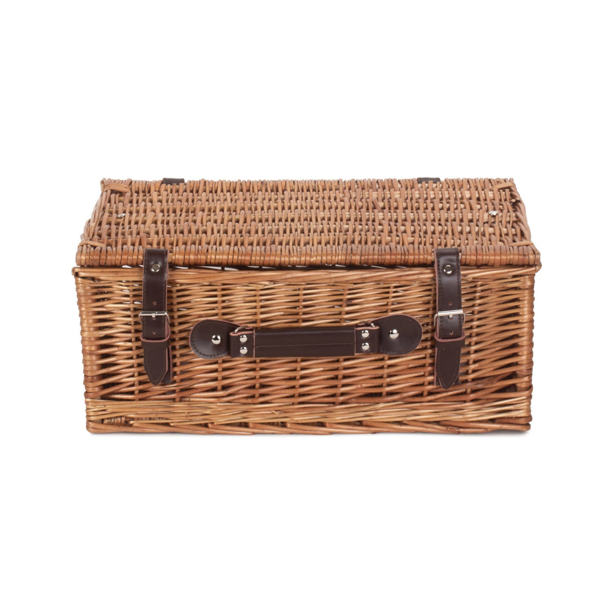 18 Inch Double Steamed Willow Hamper Trunk