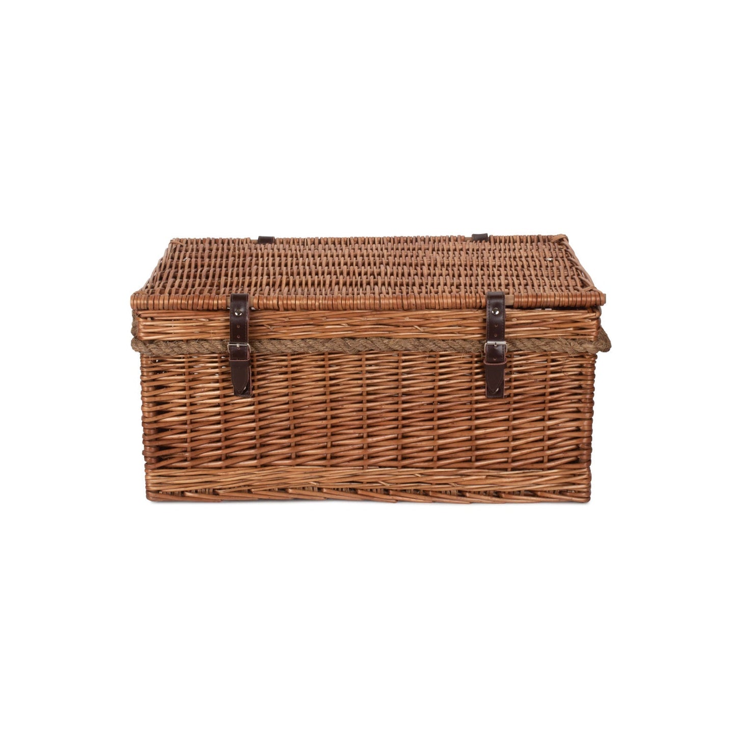 24 Inch Double Steamed Willow Rope Handled Trunk