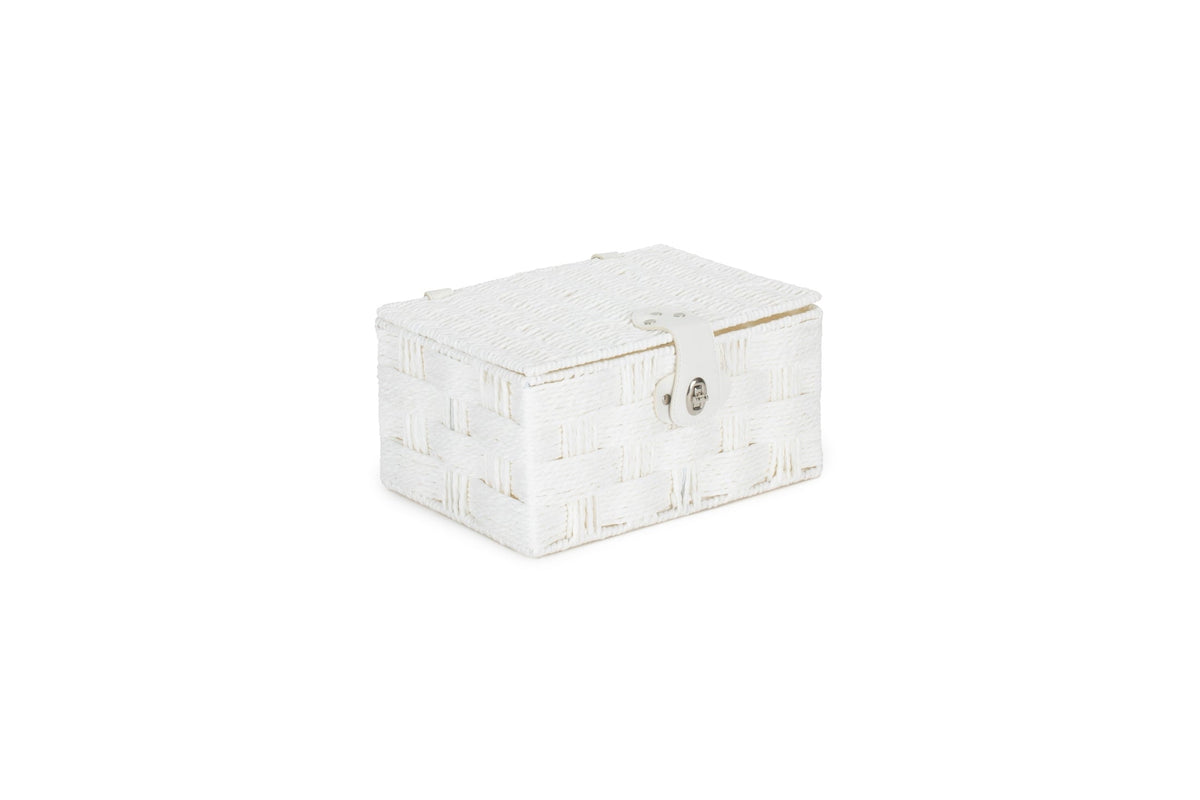 Paper Rope Hampers - White