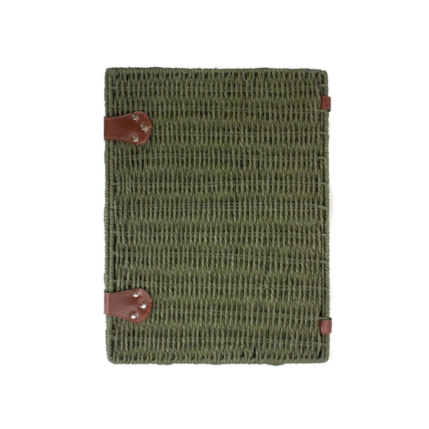 Extra Large Paper Rope Hamper - Forest Green