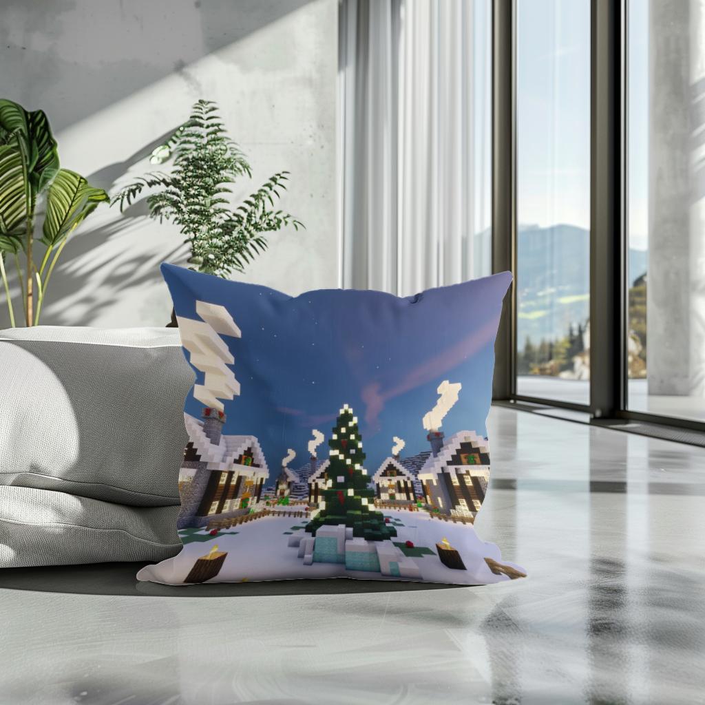 Frosted Hamlet Cotton Cushion