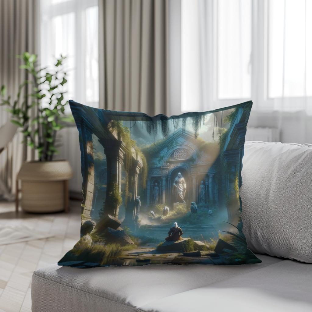Mystic Realms Echo Cotton Cushion