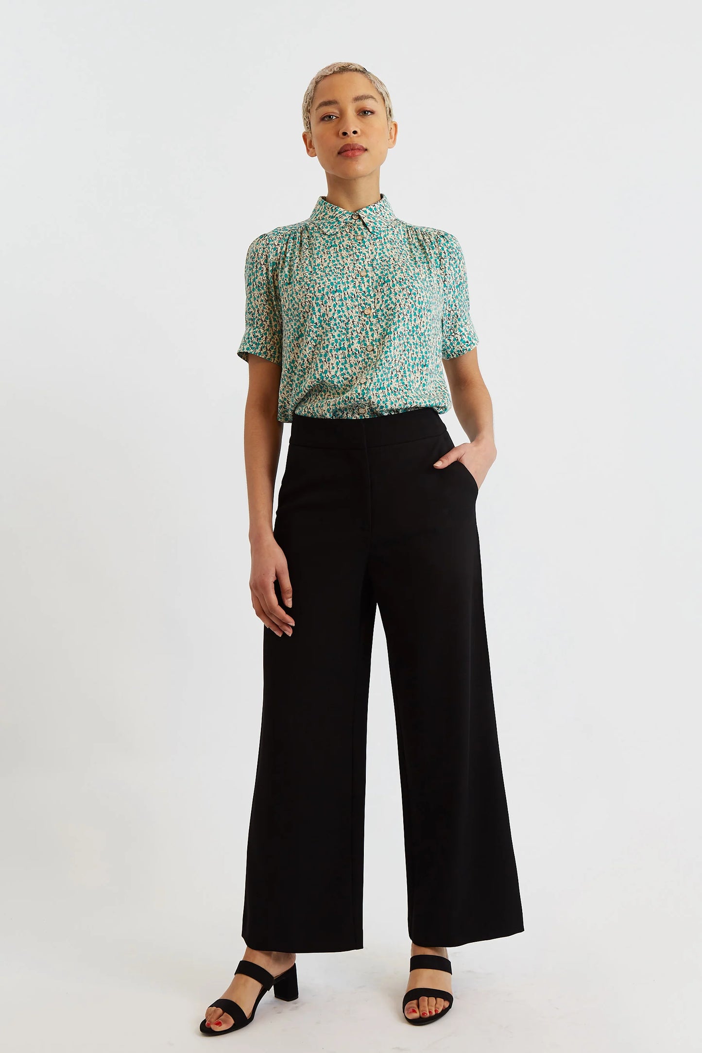 Elina Wide Leg Trouser