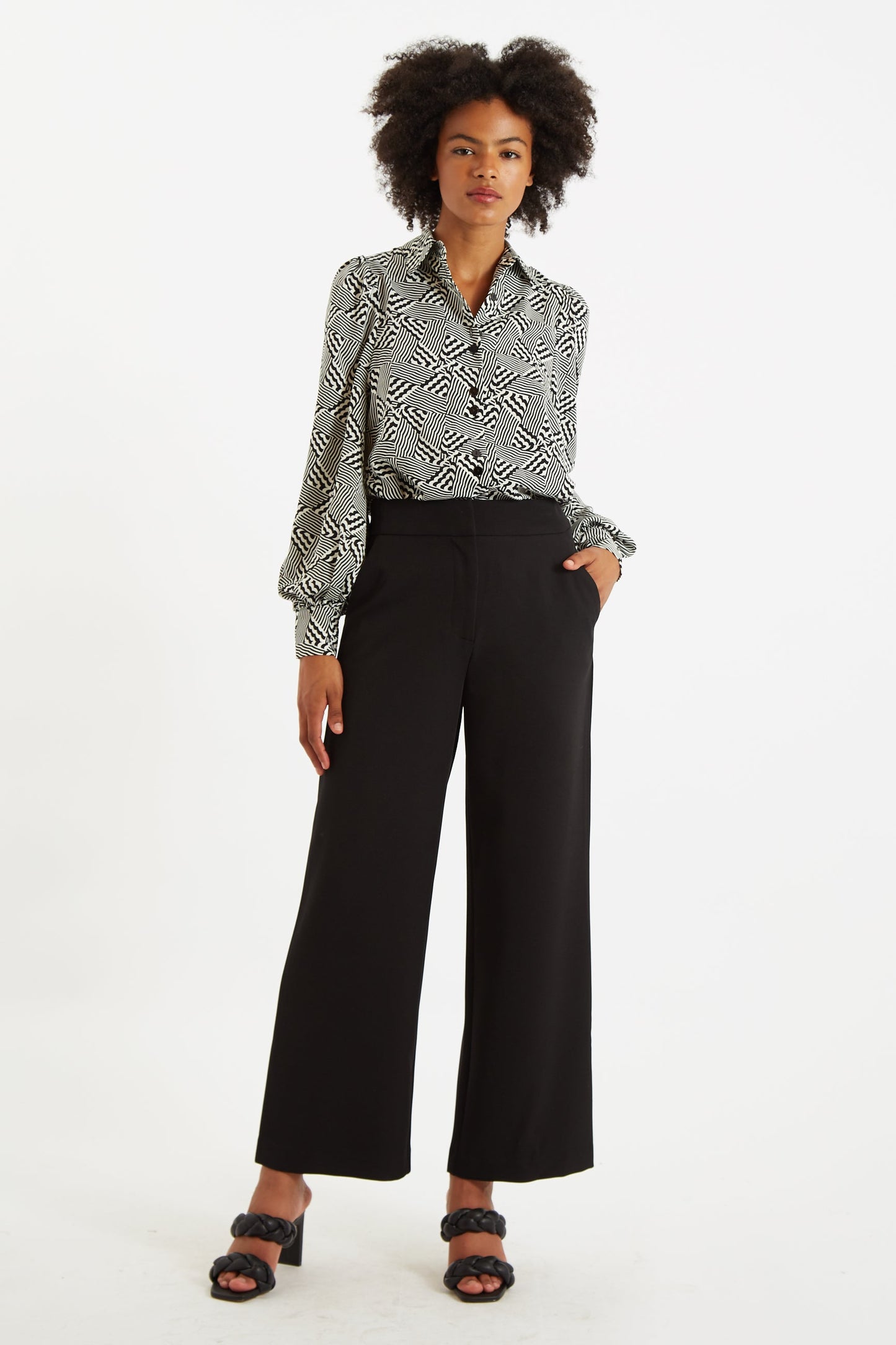 Elina Wide Leg Trouser