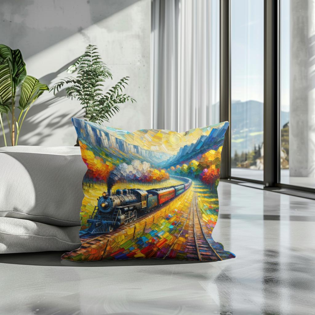 Timeless Journey Cotton Cushion