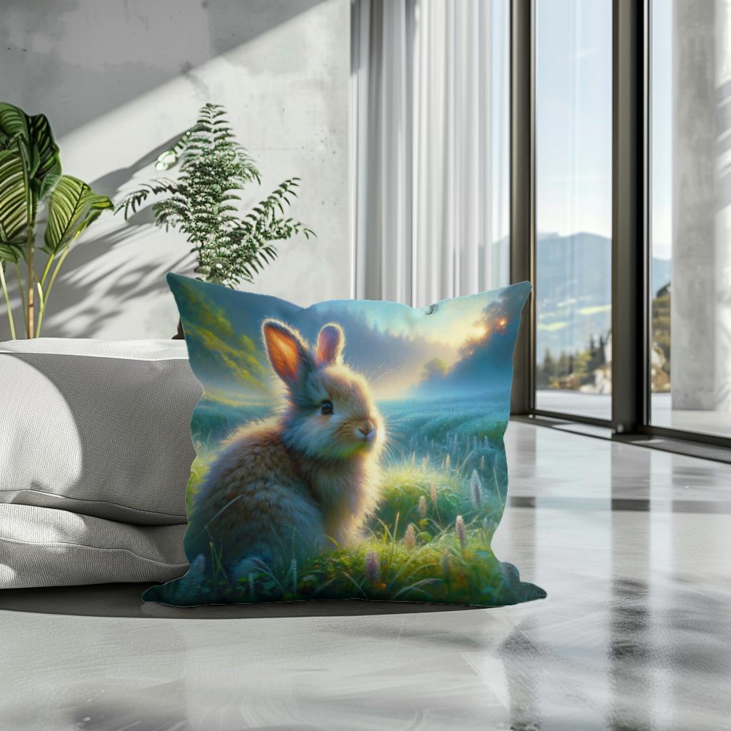 Meadow Mornings Cotton Cushion