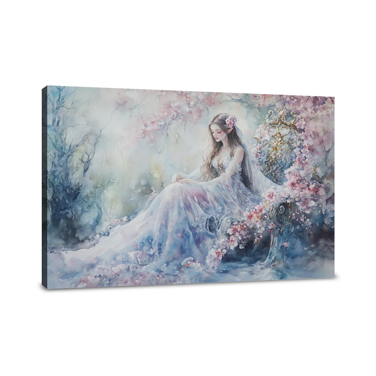 Enchanted Elven Queen Canvas