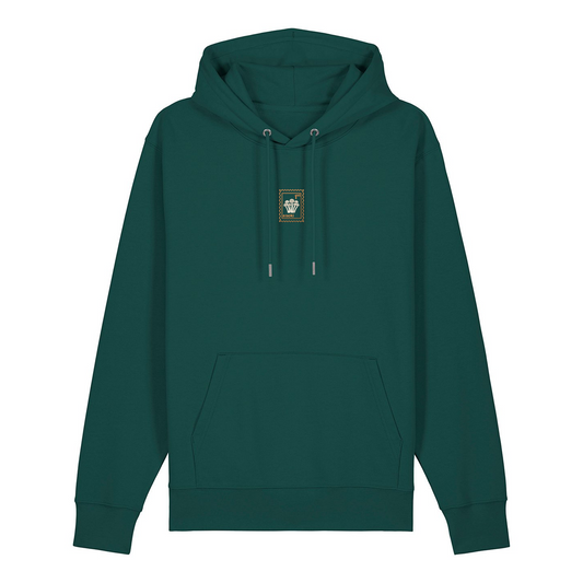 Enoki Mushroom - Oversized Unisex Hoodie - Glazed Green