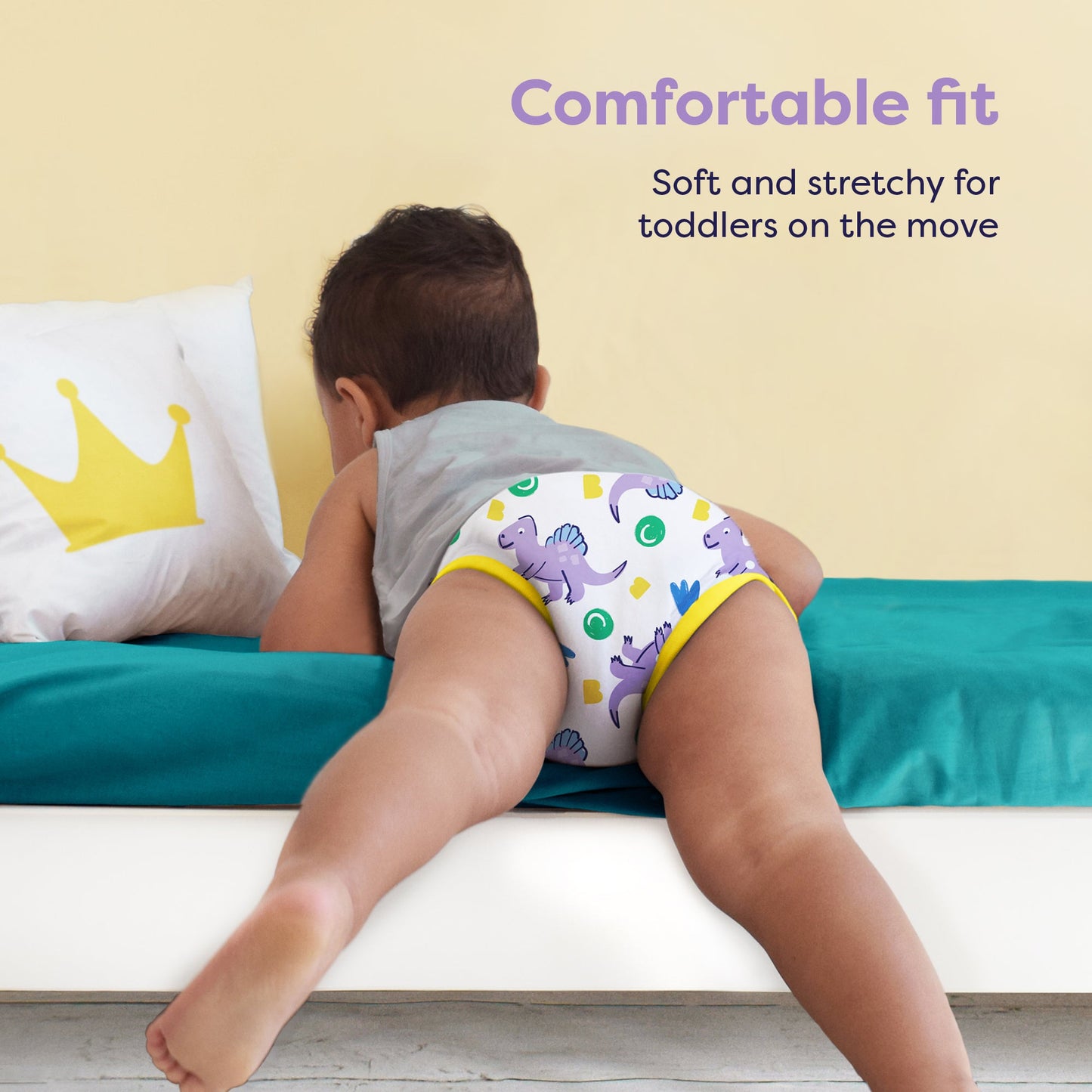 Reusable Potty Training Pants Enhanced Design in Fuzz
