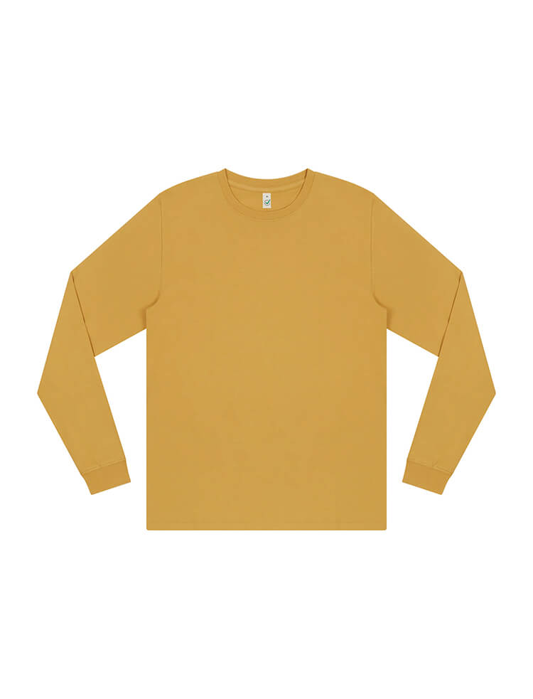 Organic Faded Long Sleeve T-shirt: Mens