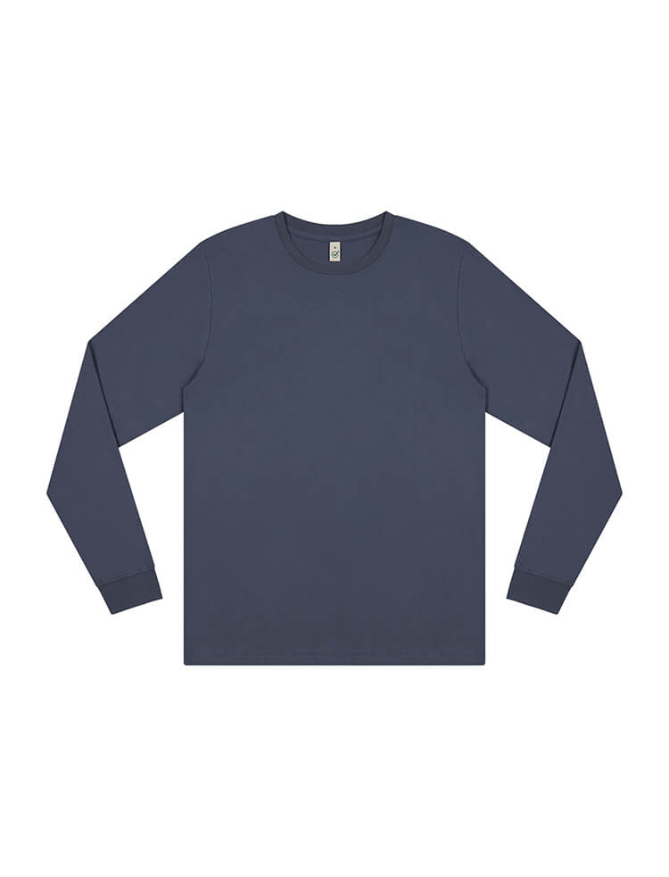 Organic Faded Long Sleeve T-shirt: Mens