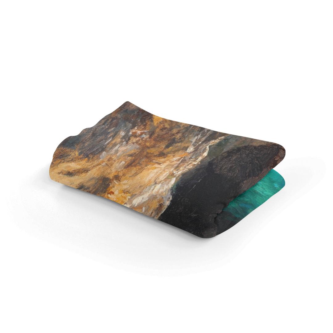 Tranquil Cove Reflection Blanket