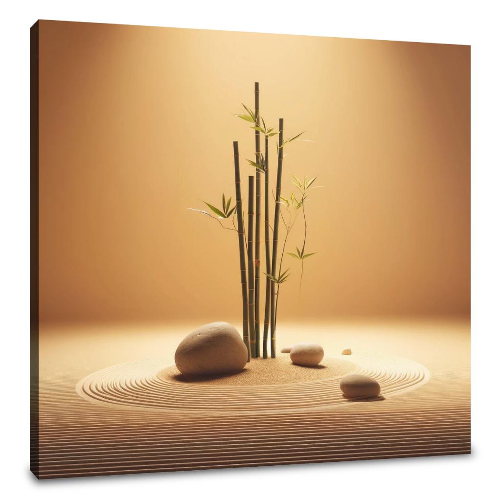 Zen Garden Serenity Canvas