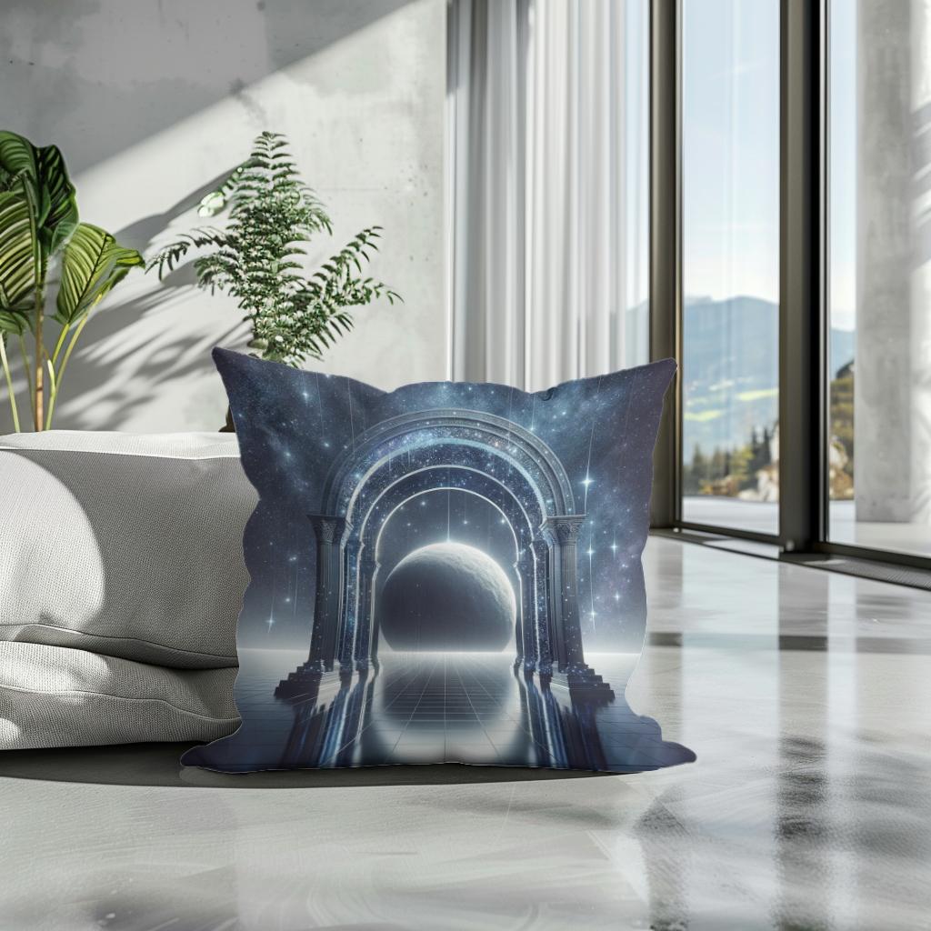 Starry Gateway Cotton Cushion