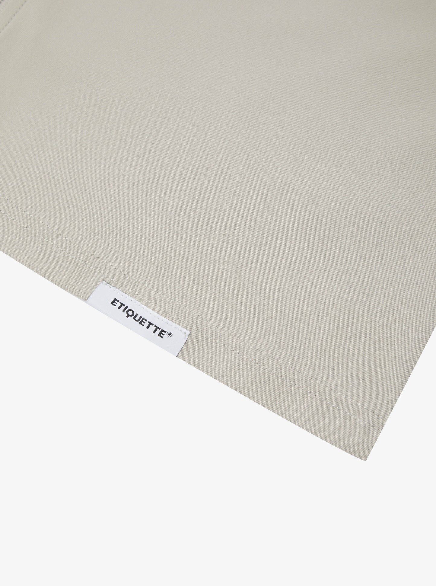 Double Zip Overshirt - Light Grey