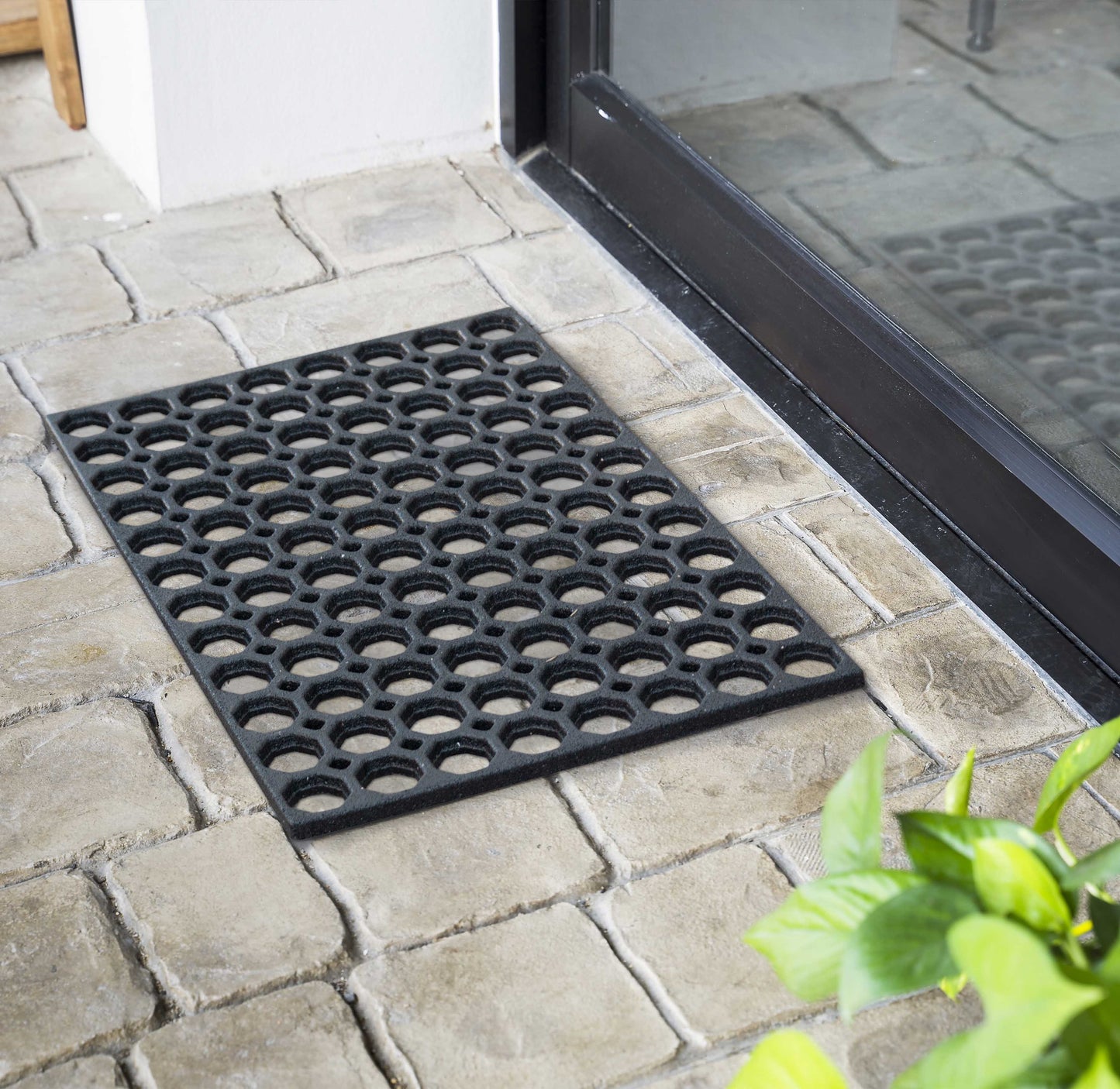 Heavy Duty Non Slip Rubber Ring Entrance Doormat