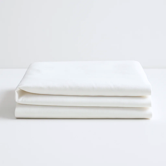 Cool & Comfy Silk Flat Sheet (Eucalyptus)