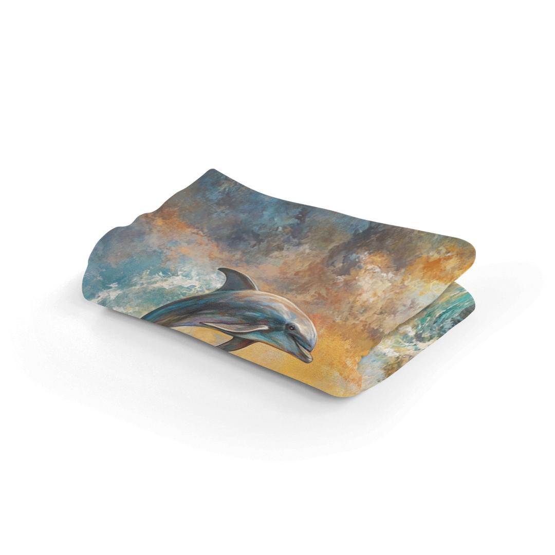Enchanted Dolphin Isle Blanket