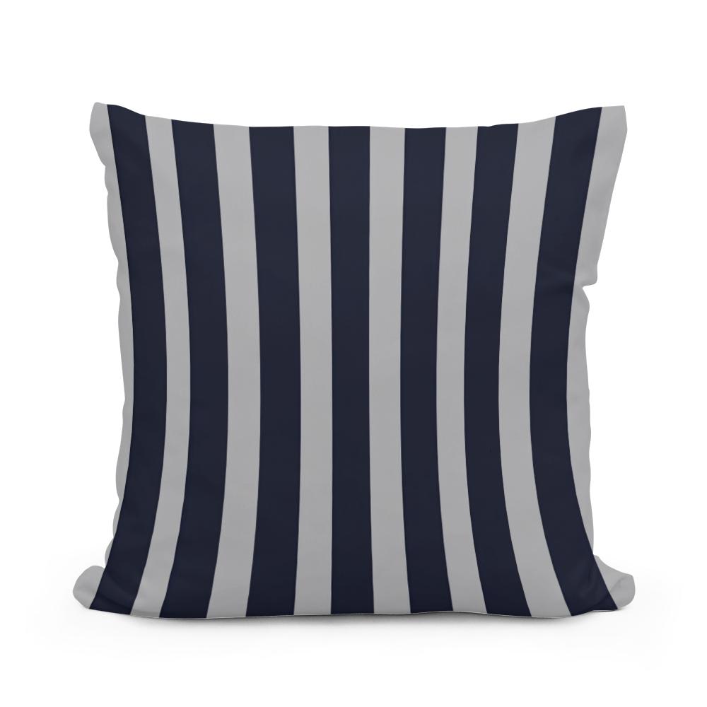 Symmetric Stripes Cotton Cushion