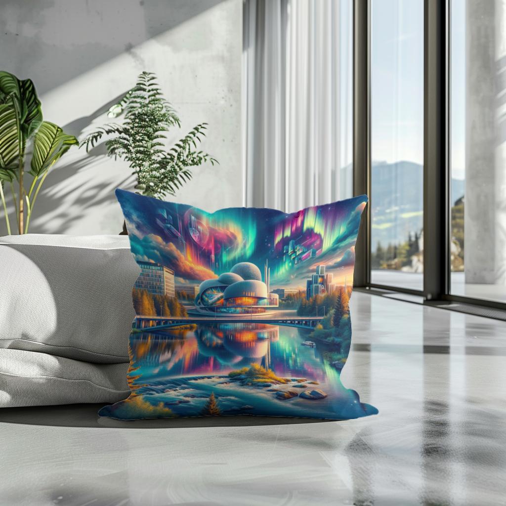 Umeå Dreamscape Cotton Cushion