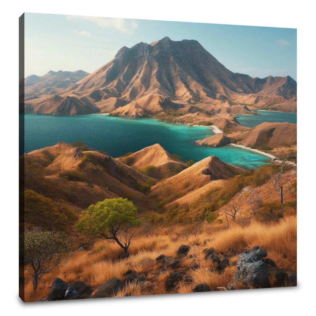 Komodo Island Wilderness Canvas