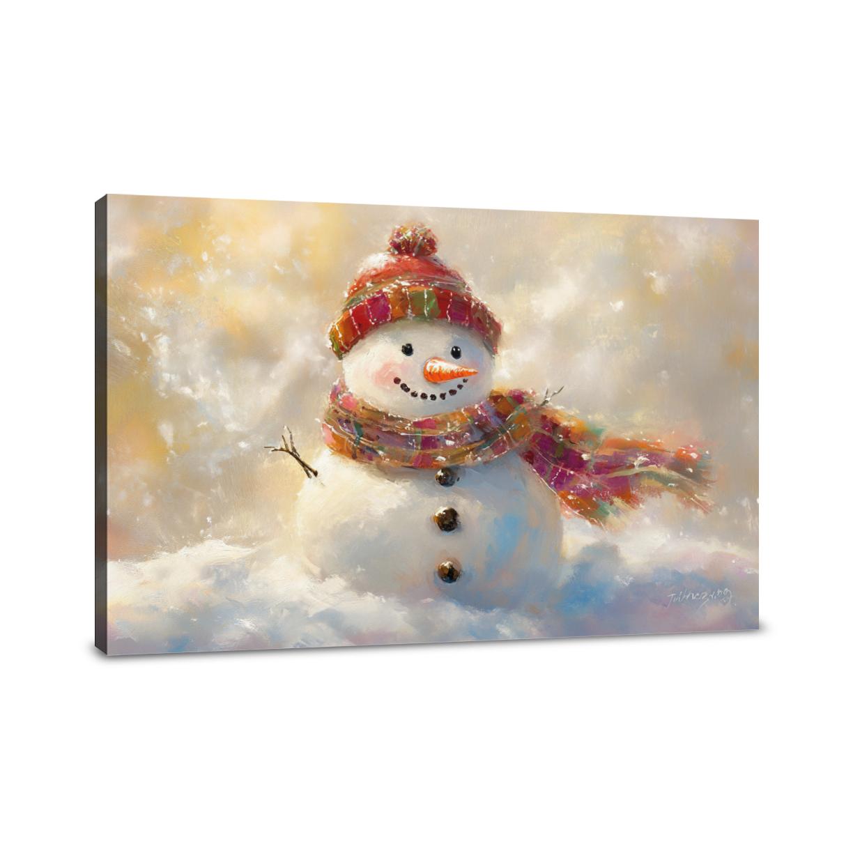 Frosty Cheer Canvas