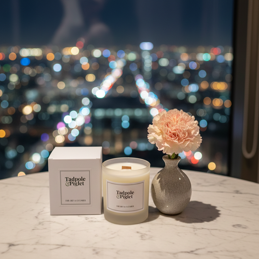 Earl Grey & Cucumber Scented Candle (Seconds)