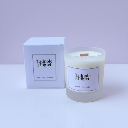Earl Grey & Cucumber Scented Candle